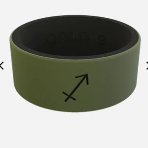 Qalo STRATA SIGN: SAGITTARIUS SILICONE RING size‎ 8 NWT Women’s or MEN'S